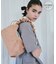 【OUTDOOR PRODUCTS】VIS別注スエード＆合皮フリルショルダーバッグ/WEB限定カラー