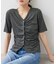 【WEB限定】フロントシャーリングトップス