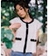 【MARY QUANT×VIS】配色フリンジベスト