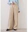 リングベルトタックワイドパンツ/WEB限定サイズ