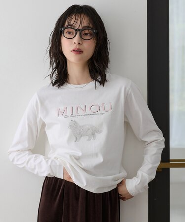 アソートプリントロングスリーブTシャツ