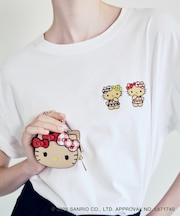 【HELLO KITTY×VIS】日焼けデザイン ハローキティビッグTシャツ