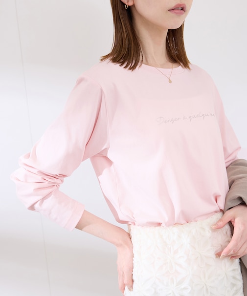 RENU/アソートロゴロングTシャツ