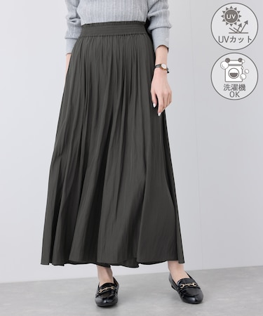 【UVカット・洗濯機OK】さらさらアソート柄スカーチョ