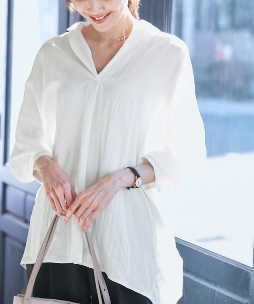 スキッパーシャツ