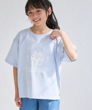 【KIDS】DOGプリントトップス