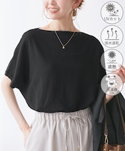 【UVカット・吸水速乾・遮熱】Comfort Seriesコンフォートシリーズ/二の腕が隠れるニット