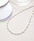 パールデザインショートネックレス