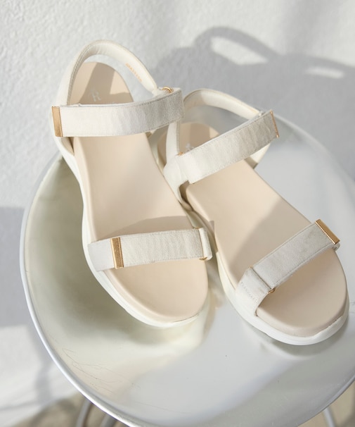 ワニカンベルクロスニーカーサンダル