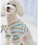 【DOG】マルチボーダーリブボレロ