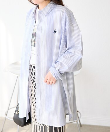 【BEVERLY HILLS POLO CLUB/ビバリーヒルズポロクラブ】BIGシャツ