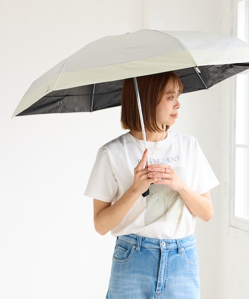 【Wpc.】【遮光・晴雨兼用】IZA COMPACT 日傘