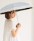 【Wpc.】【晴雨兼用・遮光】切り継ぎタイニー折りたたみ日傘