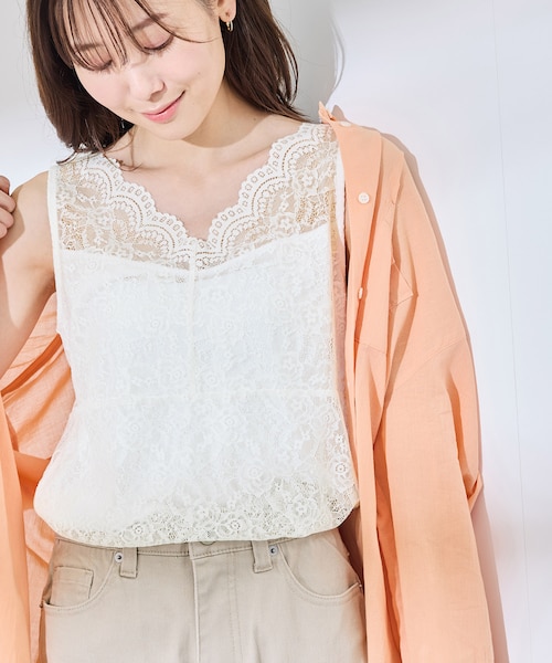 Romantic2 レースナイティ【Cream】 予約商品/8月下旬-9月上旬発送予定】sugarオリジナルカラーあり