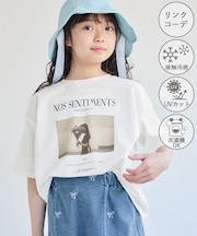 【KIDS/キッズ】【UVカット・洗濯機OK・接触冷感】RENUフォトTシャツ/リンクコーデ
