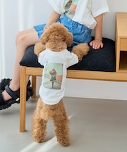 【DOG】RENUフォト&ロゴTシャツ/リンクコーデ