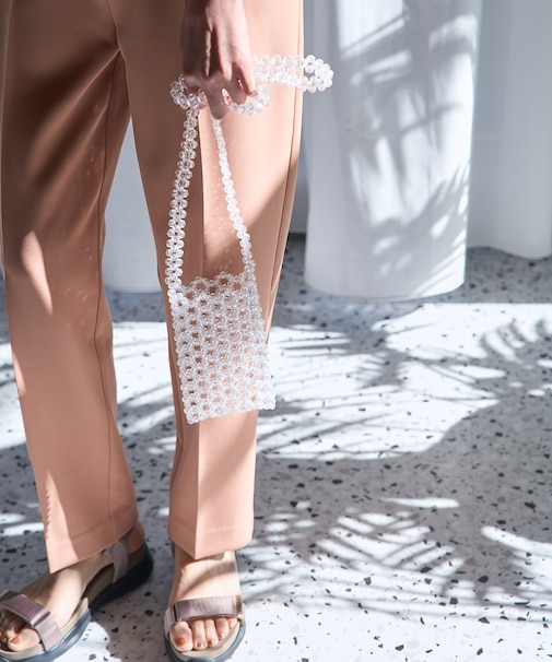 ビーズミニショルダーバッグ