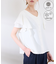 【WEB限定カラー】【UVケア・接触冷感・前後2WAY】フレアスリーブブラウス