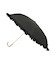 【晴雨兼用・遮光】3段折り畳みフリル日傘