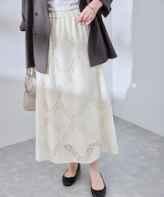 ダイアゴナルレーシースカート