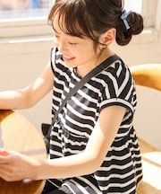 【KIDS/キッズ】ボーダーチュニックトップス