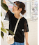 【KIDS/キッズ】【UVカット・接触冷感】レースドッキングフレアスリーブトップス/リンクコーデ