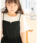 【KIDS/キッズ】【UVカット・接触冷感】レースドッキングフレアスリーブトップス/リンクコーデ