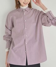 洗える/パールシャツ