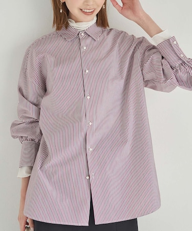 洗える/パールシャツ