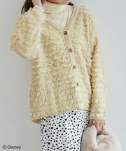 【101匹わんちゃん】ループニットカーディガン