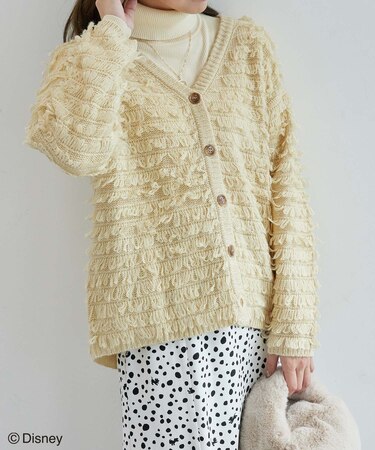 【101匹わんちゃん】ループニットカーディガン