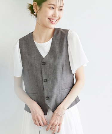 シャークスキンジレベスト/セットアップ対応