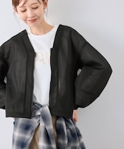 シアーダンボールブルゾン