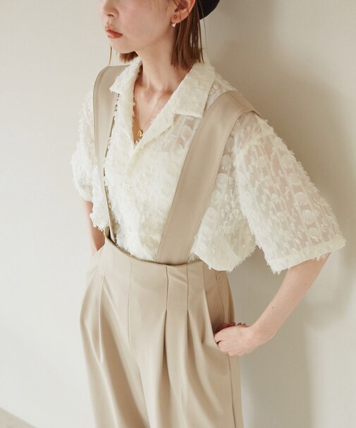 【ご好評につき追加生産】サスペンダー付きパンツ