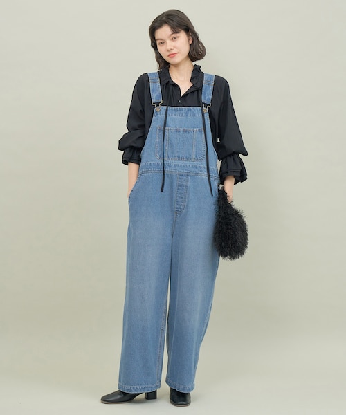 デニムオーバーオール｜ロペピクニックの通販｜&mall（アンドモール