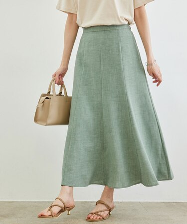 リフラクスキャンバスマーメイドスカート