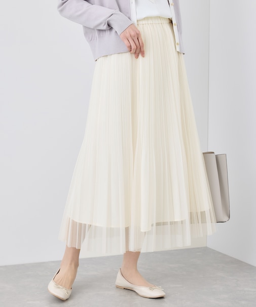 アソートチュールプリーツスカート
