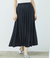 シャイニープリーツロングスカート