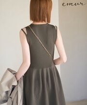【emur/エミュール】ホールガーメントワンピース