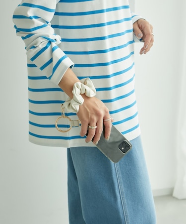 【CONTROL FREAK/コントロールフリーク別注】シュシュリング付きショルダーストラップ