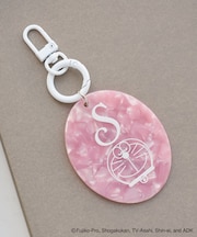 【ドラえもんコレクション】マーブルカラーイニシャルアクリルチャーム