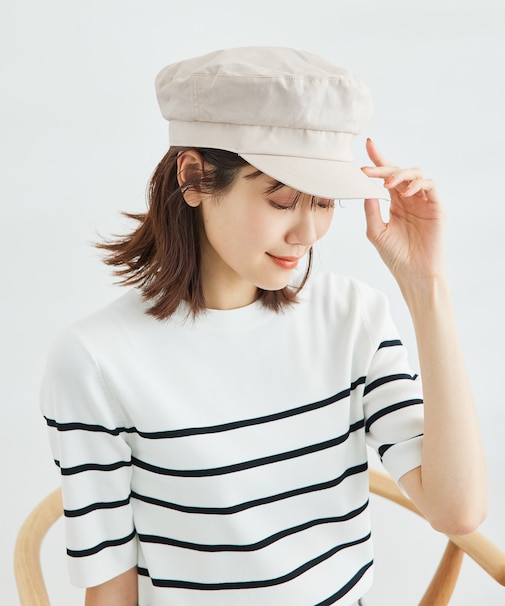 リサイクルコットンマリンキャスケット