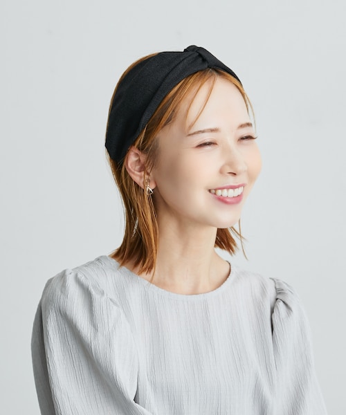 リネンライクヘアターバン｜ロペピクニックの通販｜&mall（アンド