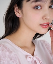 ミニリボンピアス