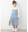 【KIDS】デニムティアードワンピース