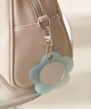 フラワーミラーキーホルダー