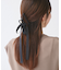 サテンリボンヘアバンスクリップ