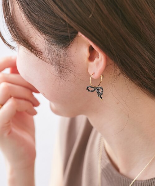 10Kダイヤモチーフピアス◇｜シップスの通販｜&mall（アンドモール