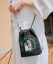 【DOG】【comif(コミフ)×ROPE' PICNIC】刺繍お散歩ショルダーバッグ