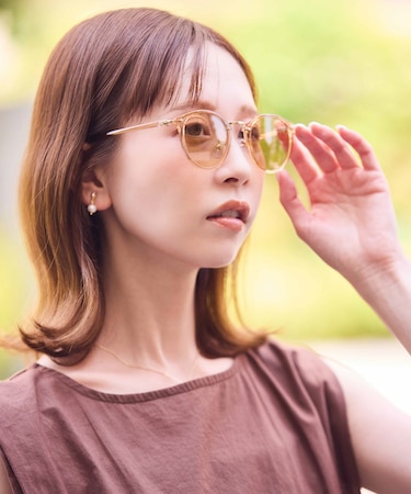 調光レンズケース付きメタルブリッジベーシックアイウェア